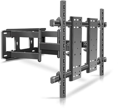 Draaibare TV Muurbeugel voor 75-120 Inch Televisie – Kantelbaar en Schuifbaar, Max. Draagkracht 130 kg, VESA Tot 1000x600mm