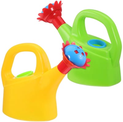 Dailygoods- Gieter Kinderen 2 Stuks - Kunststof - Ergonomisch Ontwerp - Lichtgewicht - Badspeelgoed - Geschikt voor Buiten - Speelgoedgieter