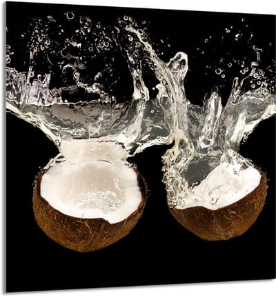 TMK ArtDeko - Snijplank - Glas - 60x65 cm - Kokos
