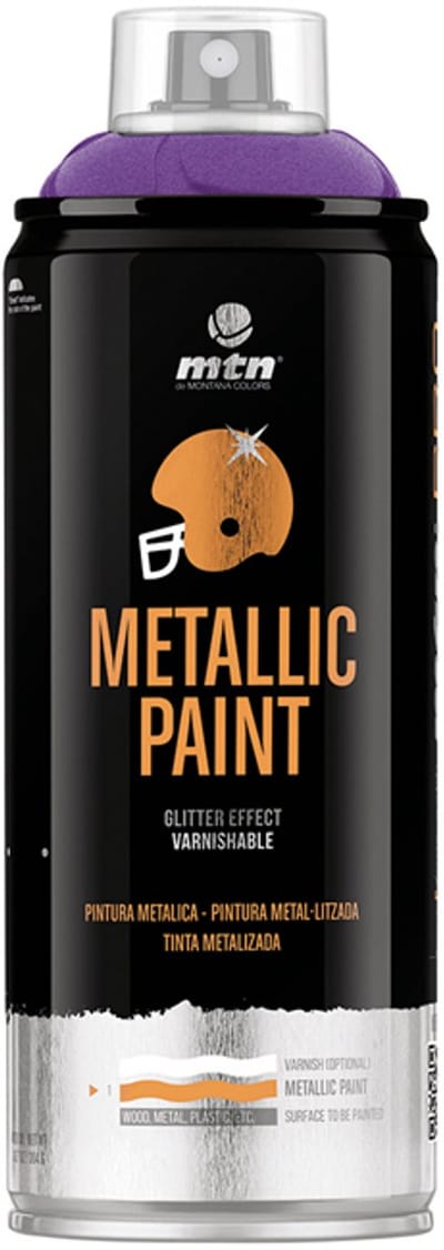 MTN metallic spuitverf - Violet - Ral 4011 - Decoratief - 400ml