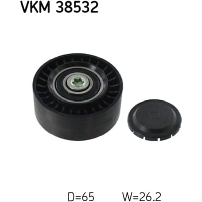 Rondsel/geleiderpoelie, V-riem SKF VKM 38532