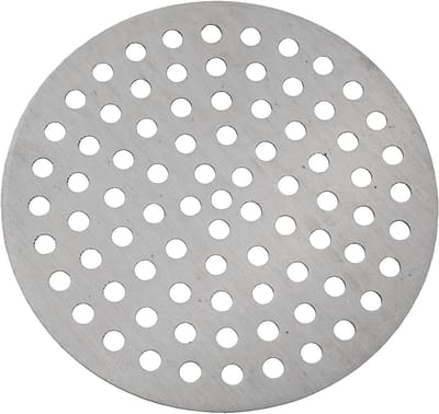 Efficiënte doucheafvoerfilter voor badkamer en keuken, roestvrijstalen haarfilter, voorkomt verstoppingen en vuil (8CM)