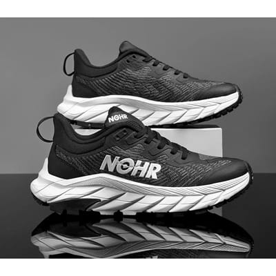 Heren Hardloopschoenen Luxe Hardloopsneakers Lichtgewicht Wandelschoenen Gym Sneakers 39 gray