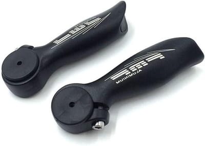 Fiets Duim Shifter - Handvat Ondersteuning - Comfortabel Fietsen - Ergonomisch Lijnontwerp - 22.2mm Stuur - Zwart
