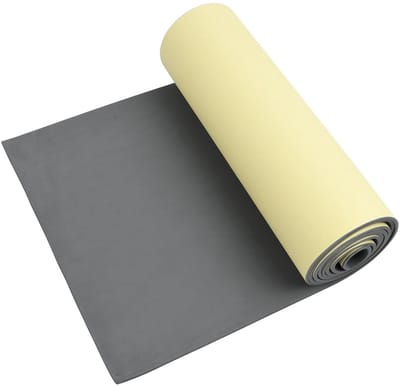 Dikke Zelfklevende Schuimrol 3 mm - 200 x 30 cm Schuimvellen voor Creatieve Projecten, Meubelbescherming en Cosplay (Grijs)