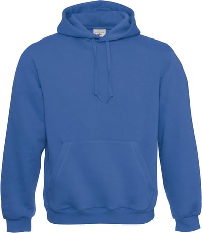 Hooded Sweatshirt B&C Collectie maat XS Kobaltblauw