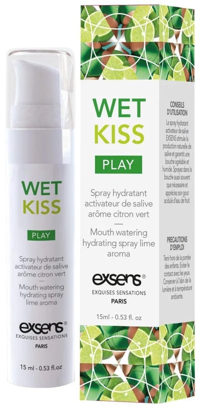Exsens - Wet Kiss Lime – Hydraterende Speekselactiverende Spray