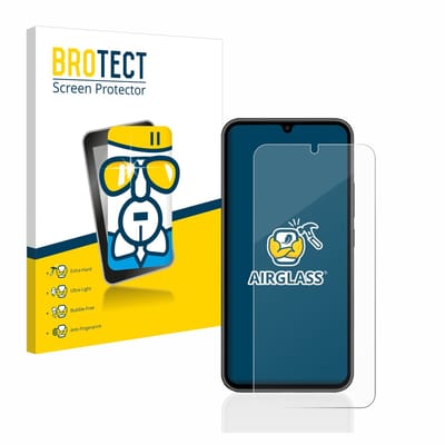 Screenprotector voor Samsung Galaxy A34 5G Beschermglas transparant