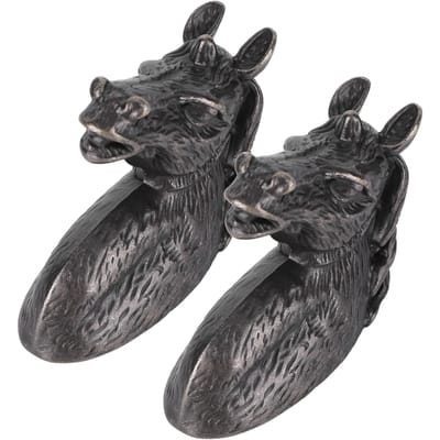 2 Sets Moderne Stijlvolle Kastgrepen Paardenhoofd Trekker Keuken Kledingkast Lade Deurknop Type 1