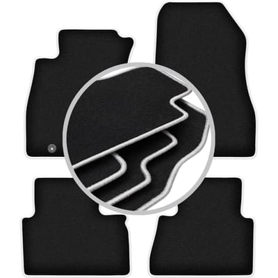 CARLUX-SILVER automatten voor: Nissan Juke F15 crossover (2010-2017)