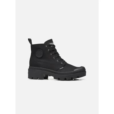 Palladium Pallabase Twill sneakers zwart - Maat 37