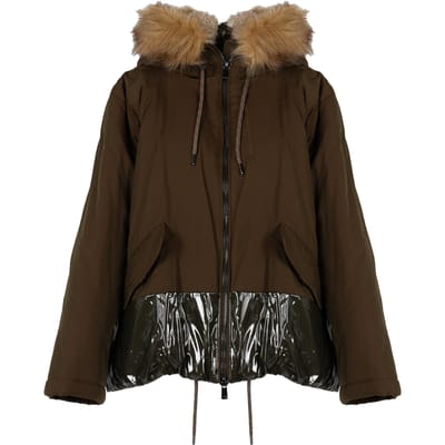 Pinko jas Circus Parka Vrouw groen