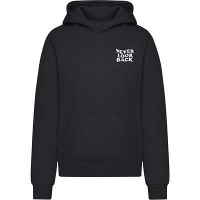 Zachte hoodie voor vrouwen Miss Tee Never Look Back