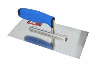 Awtools Profi Serie - Roestvrijstalen Troffel - 270mm - Ergonomische Greep - Aluminium Voetje