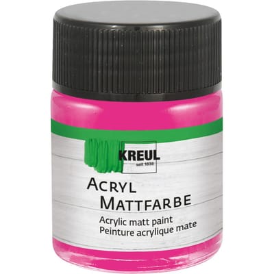 KREUL acryl matte verf, 50 ml - Rozig
