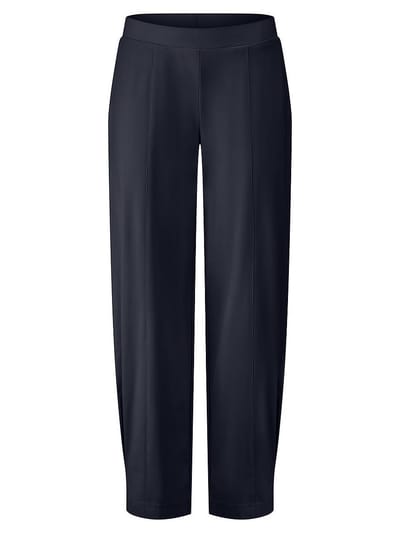 Wide Fit 7/8-broek Van Peter Hahn blauw