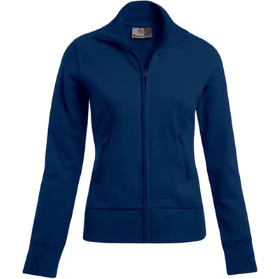 Dames sweatshirt met hoge kraag en rits Promodoro