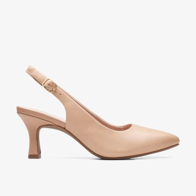 Kataleyna Stap Warme Beige Leren Schoenen