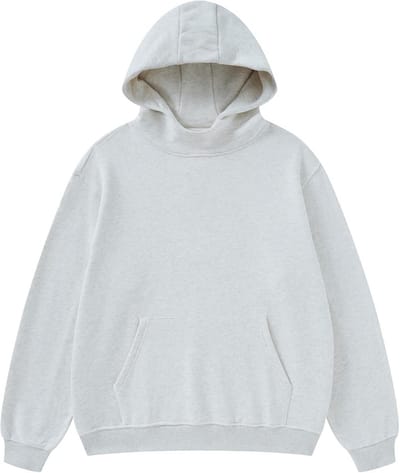 Oversized Katoenen Hoodie voor Heren met Kangoeroezak