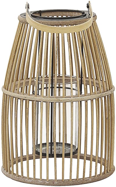 HOSTE - Lantaarn - Beige - Bamboehout