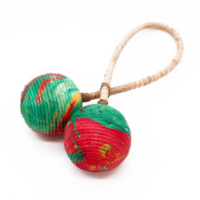 Maracas Rattle - Dubbele Twist