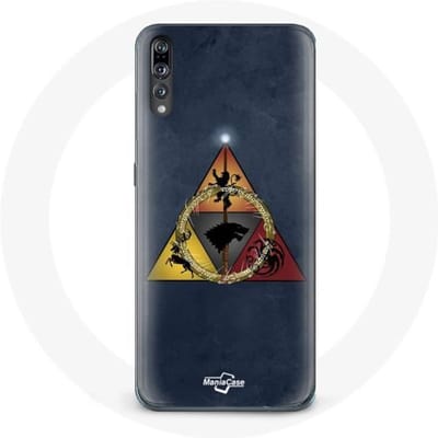 Hoesje - Game of Thrones - Huawei P20 Pro - Flexibel - Driehoek Logo Baratheon - Unisex