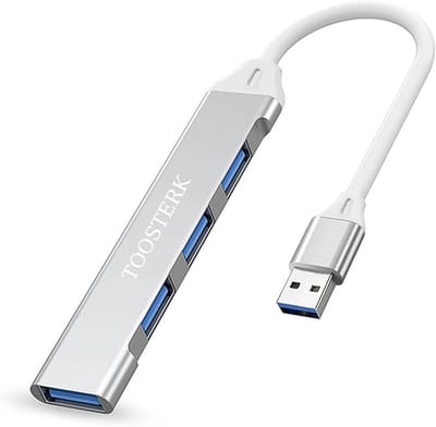 4-poorts USB 3.0 Hub Splitter Adapter OTG – geschikt voor Xiaomi, Lenovo, MacBook Pro/Air, pc en notebook accessoires