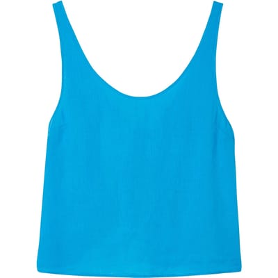 American Vintage Ivybo Tops Tropico Size: L | Tanks &amp; Camis Outlet | Dames | Blauw