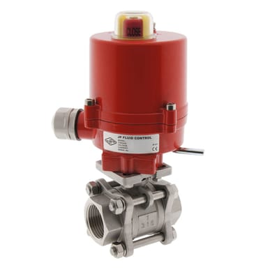 G1-1/2'' 12V DC 2-Weg RVS Elektrische Kogelkraan - BL2SA3 - BL2SA3-112-AG4-012DC