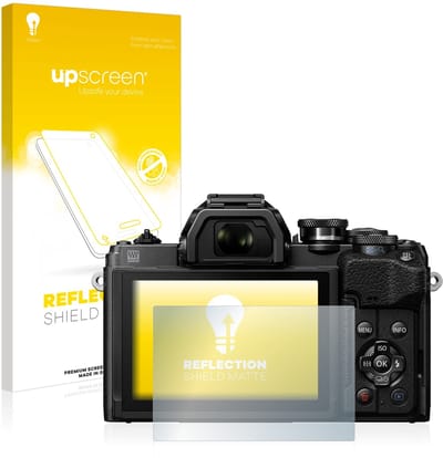 upscreen - Screenprotector voor Olympus OM-D E-M10 Mark IV - Folie Beschermfolie anti glare matte