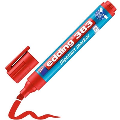 Edding Marker Rood 1-5mm voor Whiteboards & Flipcharts