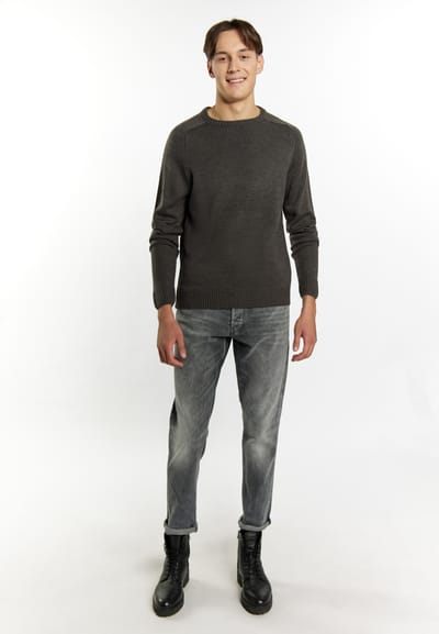 Mo Jumper Heren donkergrijs gem