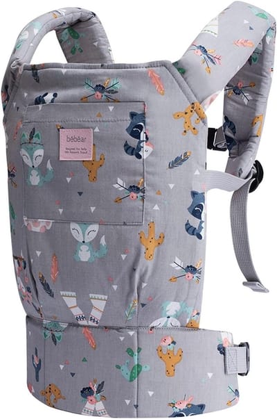 3-in-1 Poppendrager voor Kinderen en Meisjes, Zachte Draagdoek van 100% Katoen