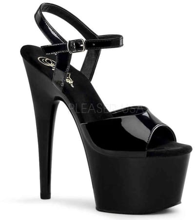 EU 35 = US 5 | ADORE-709 | 7 Heel, 2 3/4 PF Ankle Strap PF Sandal