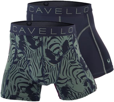 Cavello Microfiber Boxershorts 2-pack Dark Grey