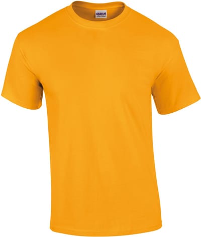 Gildan Ultra Cotton™ Classic Fit Adult T-shirt GI2000 - Gold - XXL