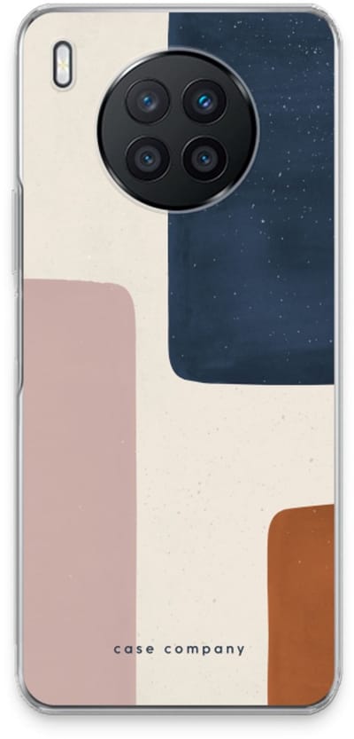 Case Company® - Hoesje geschikt voor Huawei Nova 8i hoesje - Geo #5 - Soft Cover Telefoonhoesje - Bescherming aan alle Kanten en Schermrand