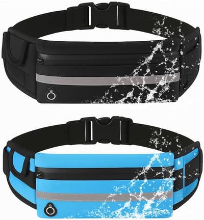 2 stuks waterdichte heuptas voor hardlopen en fitness accessoires