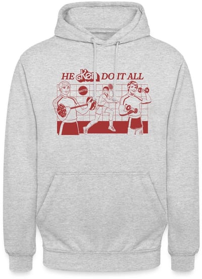 Barbie Design Spreuk He Ken Do It All Hoodie Unisex