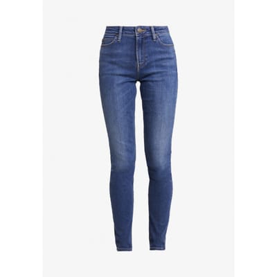 Lee Scarlett High Jeans Dames - Broek - Blauw - Maat 25