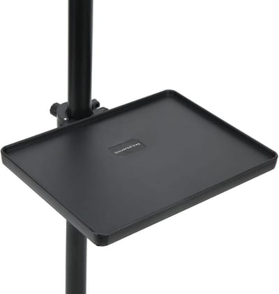 Microfoonstandaard Clamp-On Rack Tray voor Muziekblad en Live Streaming