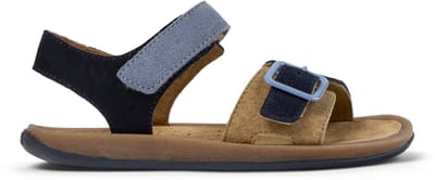 Camper Bicho Kids Twins Sandalen - Kinderen - Blauw Bruin - 28