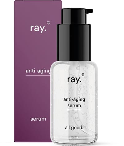 Ray - Anti-Aging Serum - 50ml - Anti Rimpel - Vitamine C & Hyaluronzuur - Voor De Gevoelige Huid