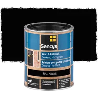 Sencys Deur- En Kozijnlak Hooglans Ral9005 750ml
