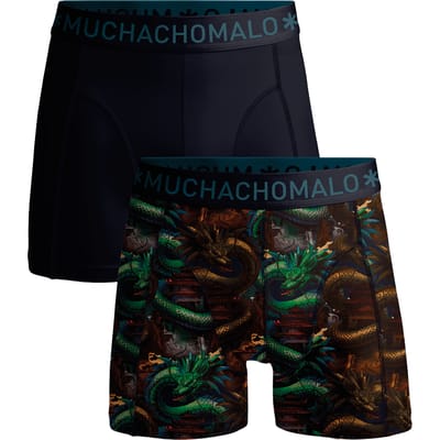 Muchachomalo Boxershort Heren – 2 Pack – Modal Katoen– Zachte Boxershort– Kleding – Heren Ondergoed – Onderbroeken Heren