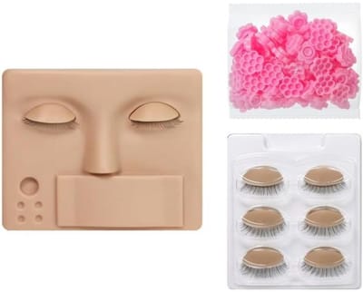 Luxe Wimperextension Starters Pakket met Mannequin - Beginnend Wimperstylist en Professionals - Oefen Wimper Extensions Set - Lash Lift Kit - Lash Lift Set
