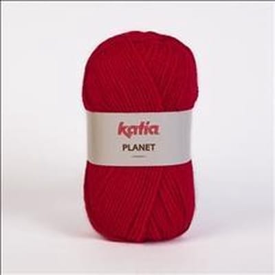 Katia Planet - 3970 rood - Acryl Garen