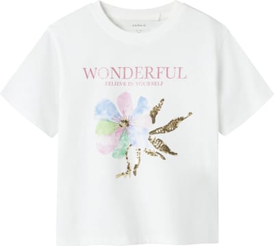 NAME IT - NKFDUKKO SS NREG TOP BOX - Meisjes - T-shirts - Maat 134/140