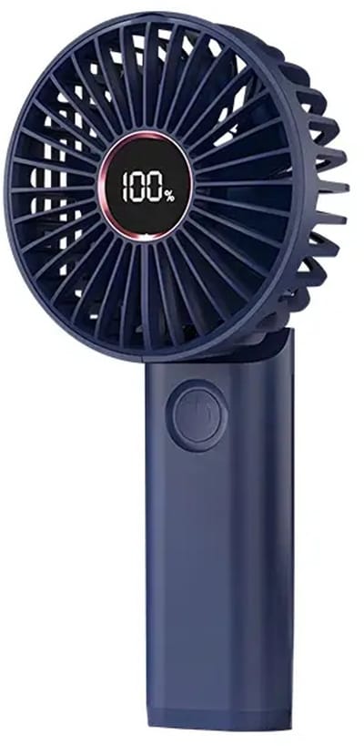 Ventilator - Tafelventilator - Ventilator Oplaadbaar - Usb Mini Draagbare Ventilator 3600mah Oplaadbare Nekventilator Met Klein Digitaal Display - Draadloze Tafelventilator - Voor Thuis, Kantoor, Op Reis