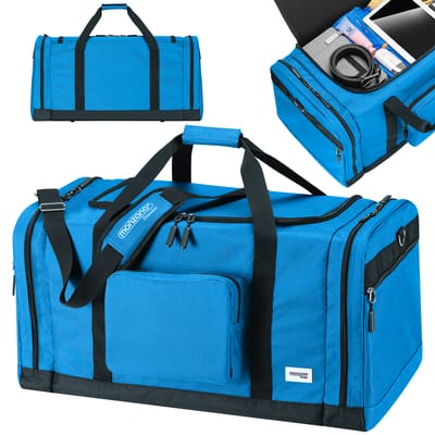 Monzana Reistas - Schouderriem 90L 70x35x35cm - Blauw